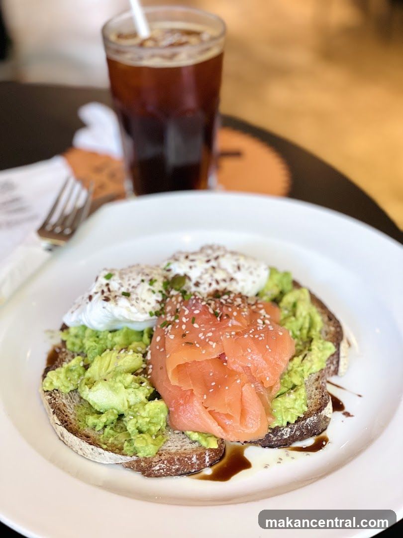 Avocado Toast with Smoked Salmon and Poached Eggs