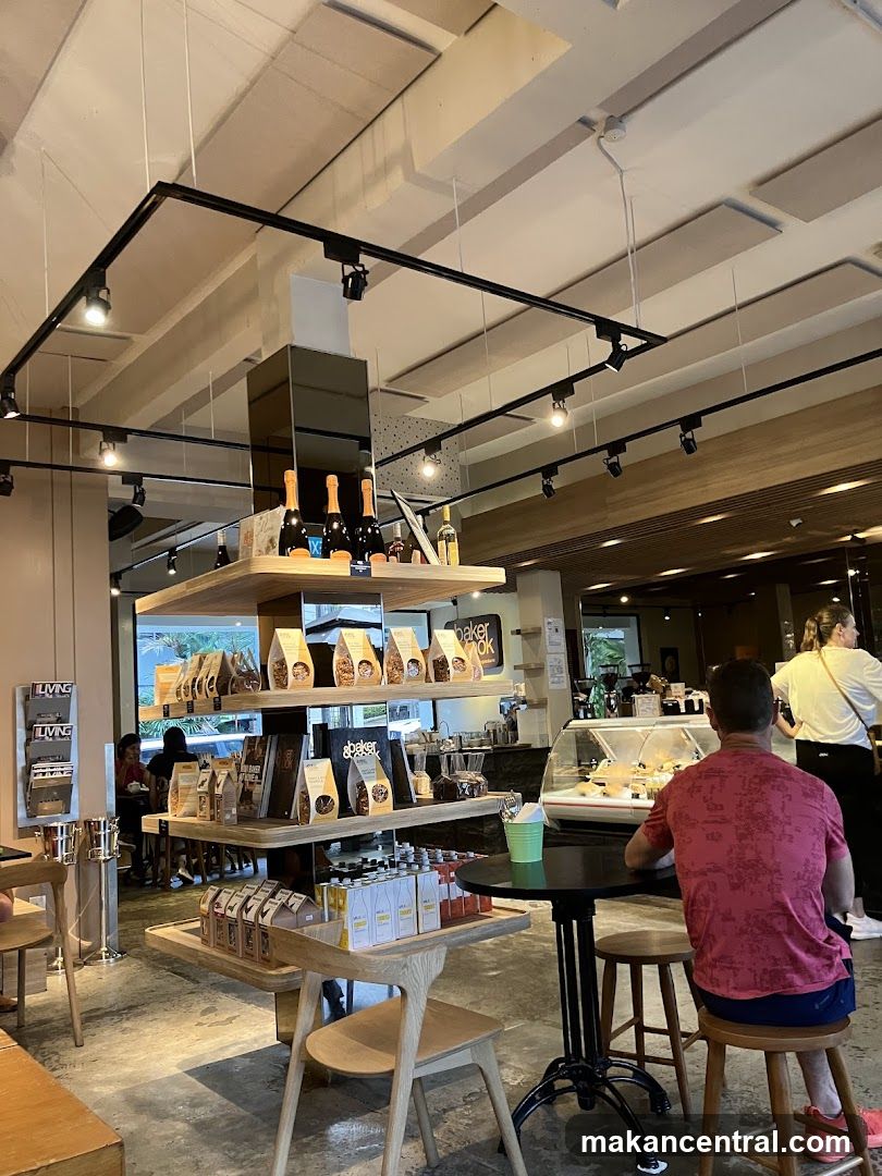 Interior of a café or retail space