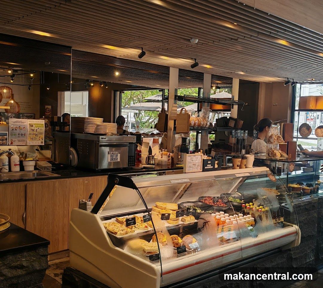 Interior of a café