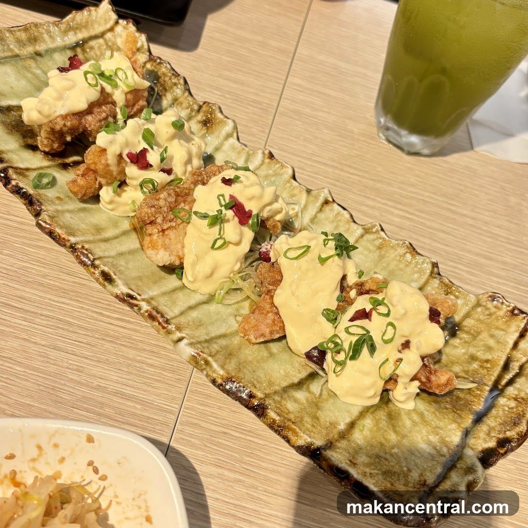 Food Plate on Wooden Table