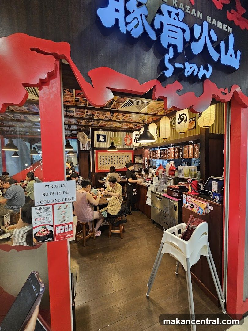 Ramen Shop Interior View