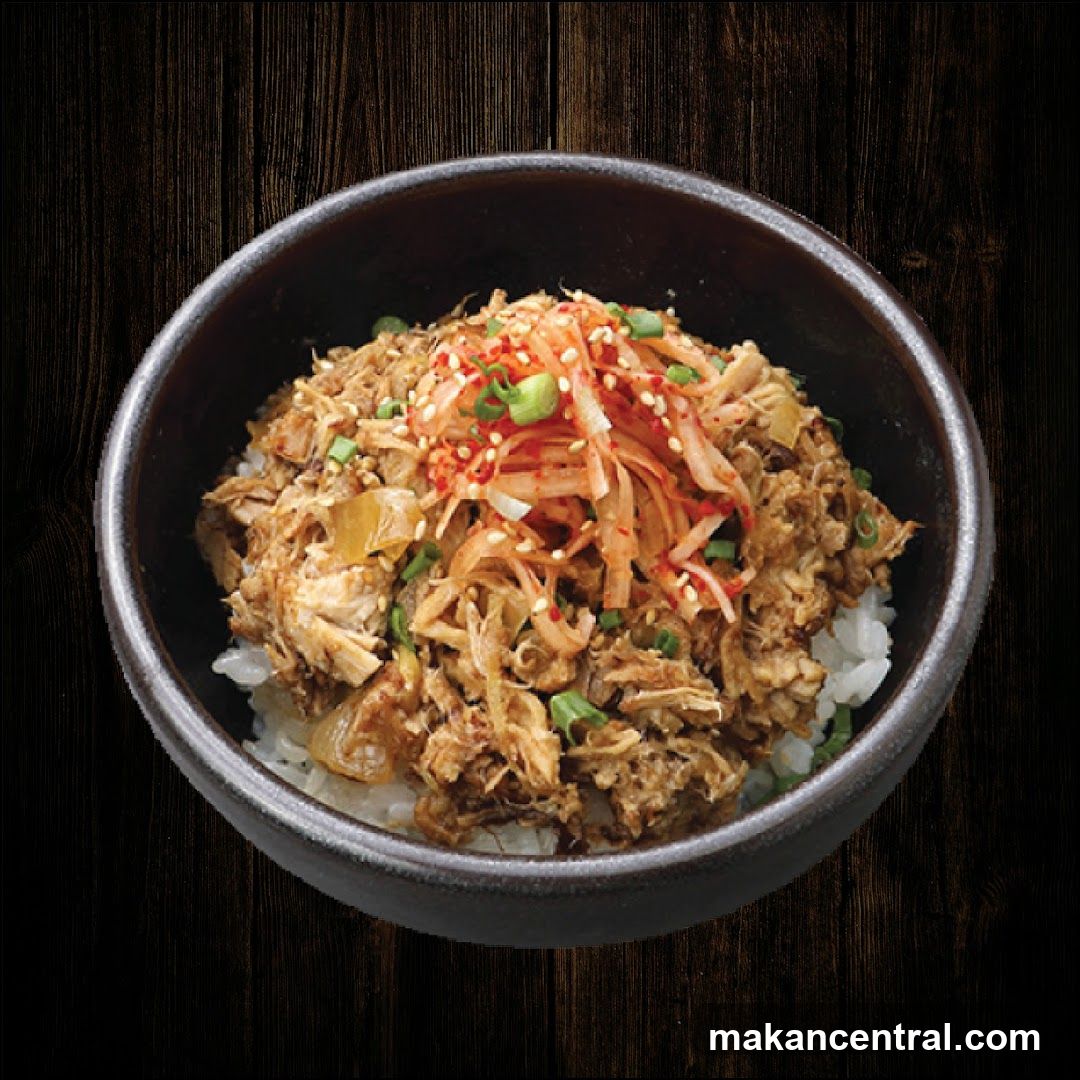 Bowl of Korean-style rice dish