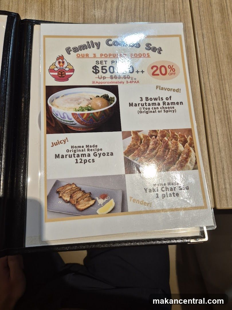 Family Combo Set Menu