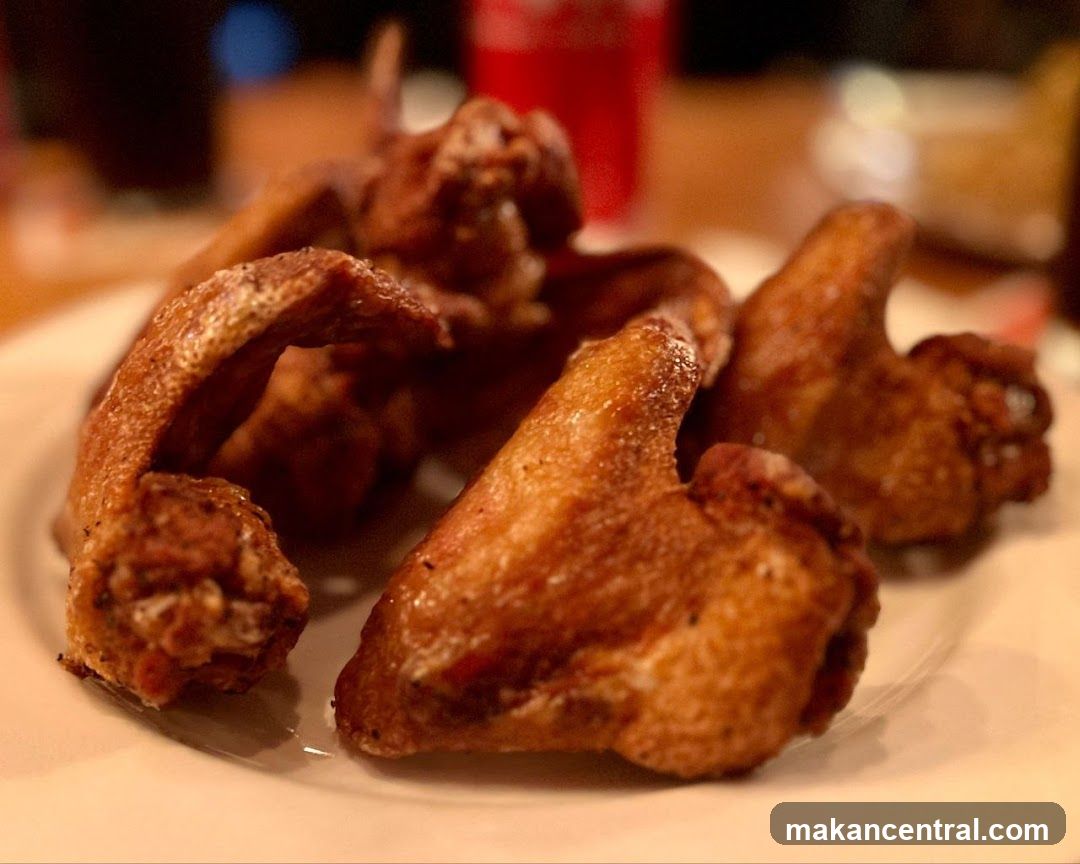 Chicken Wings on Plate
