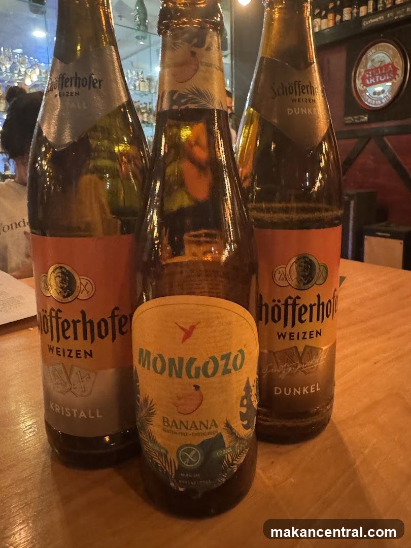 Bottles on Bar Counter