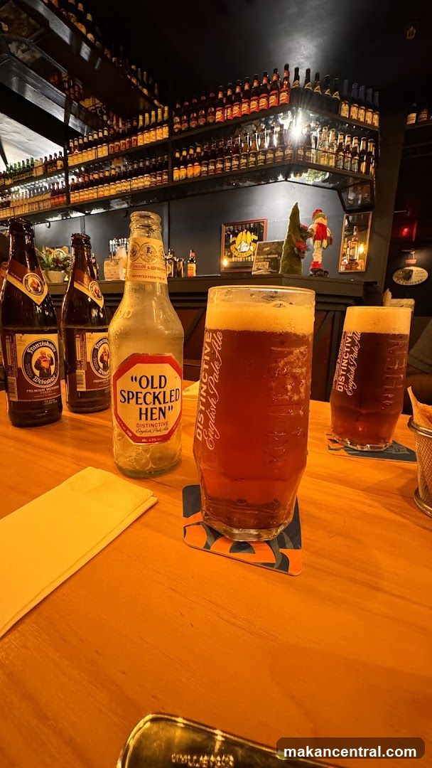 Bar Interior with Beer Selection