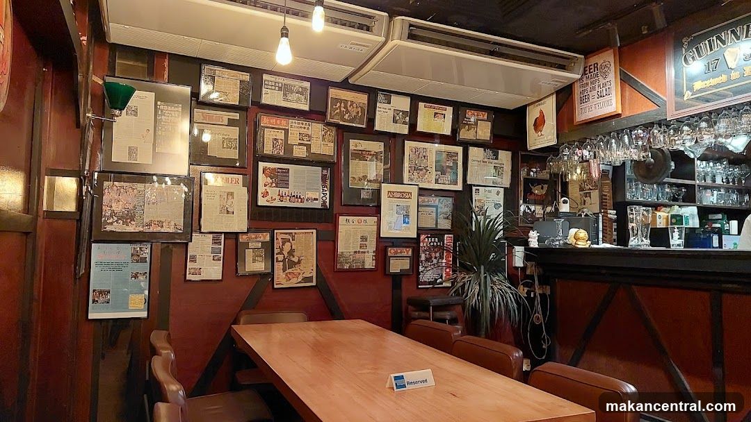 Interior of a pub or restaurant