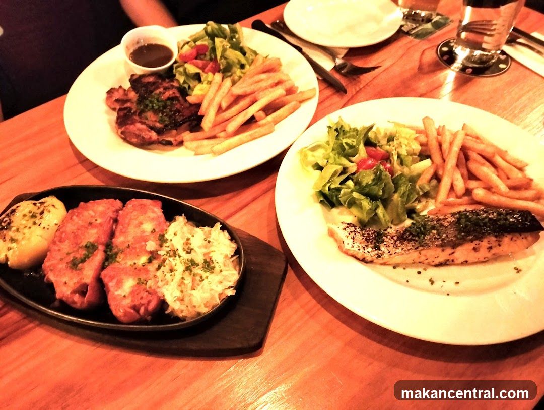 Dinner Plates on Wooden Table