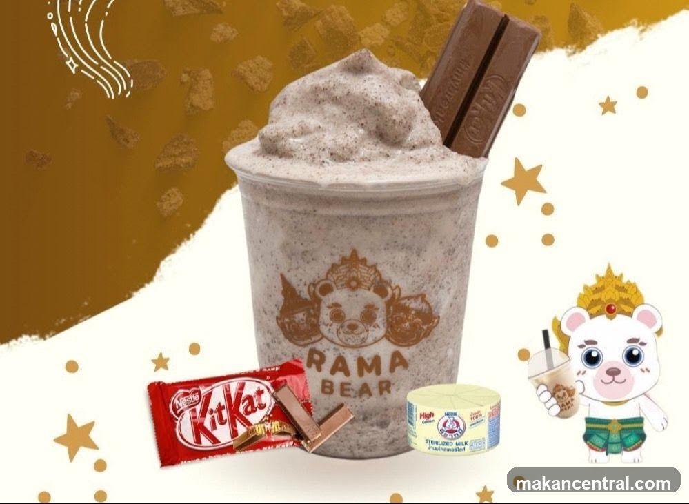 Rama Bear Chocolate Drink Promotion