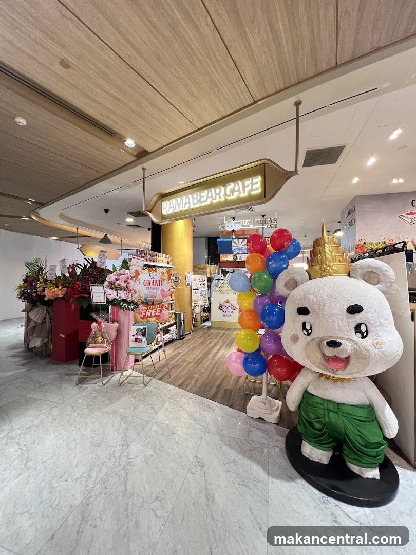 RAMABEAR CAFE entrance