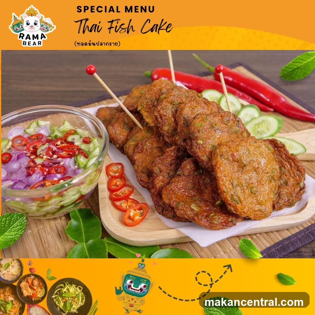 Rama Bear Special Menu: Thai Fish Cake