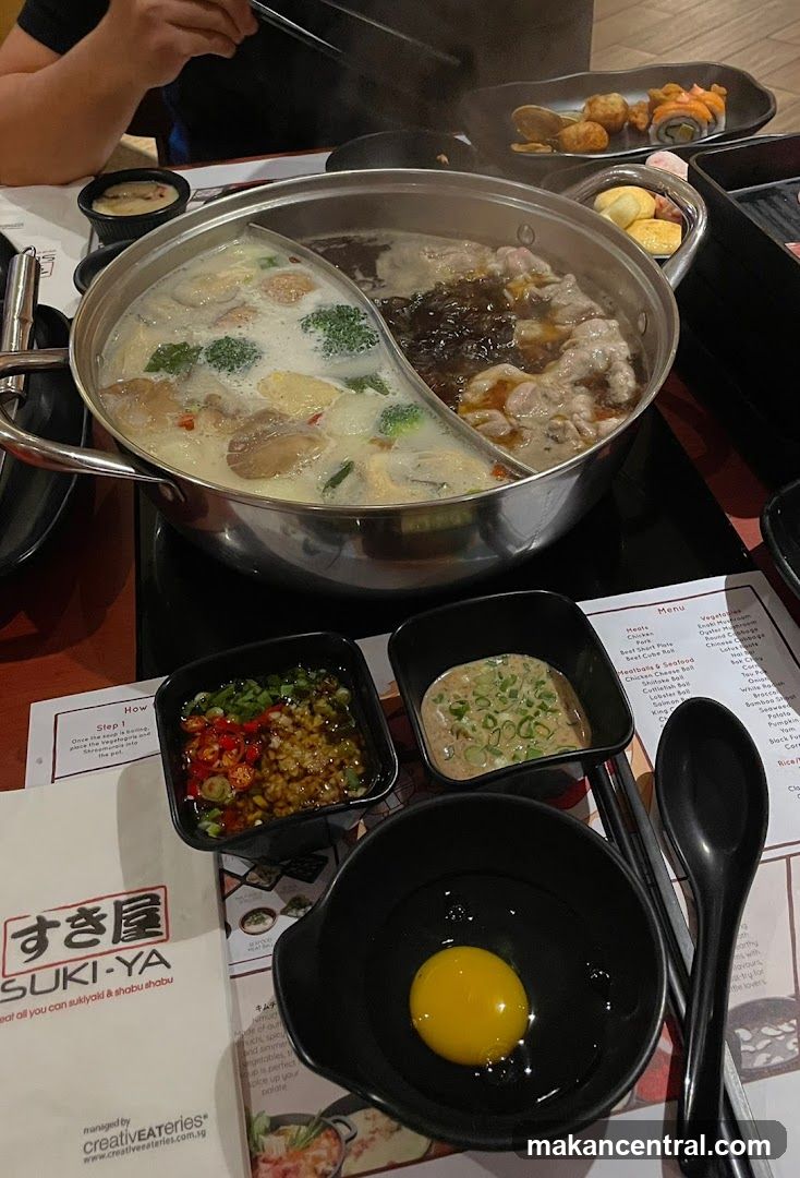 Suki-Ya Hot Pot Dining Table