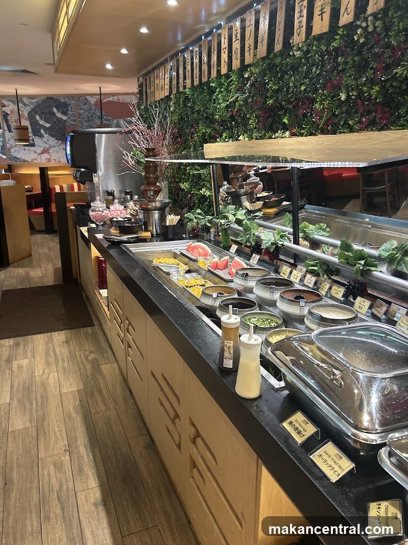 Restaurant Interior Buffet Area