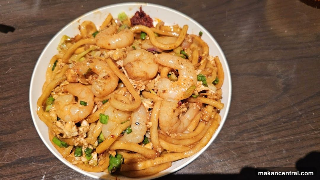 Shrimp and Udon Noodles