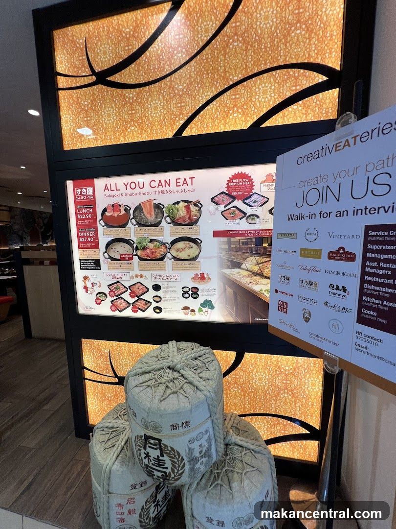 Restaurant Interior Display