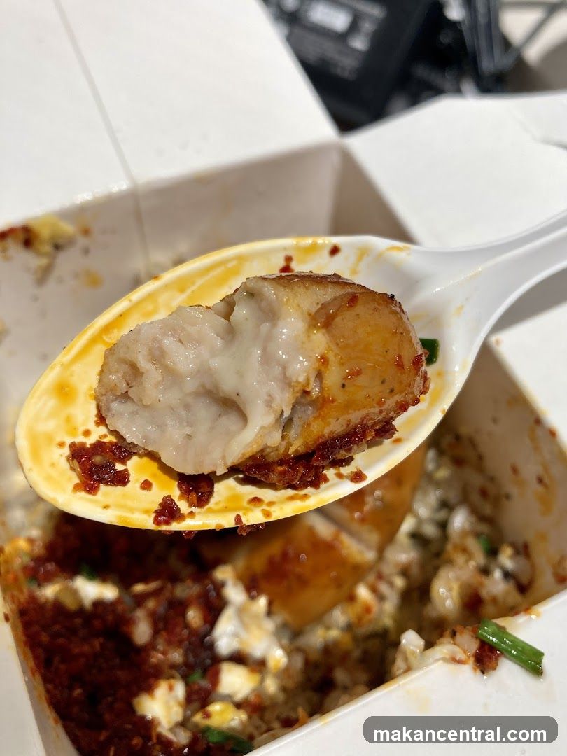 Food in Takeout Box