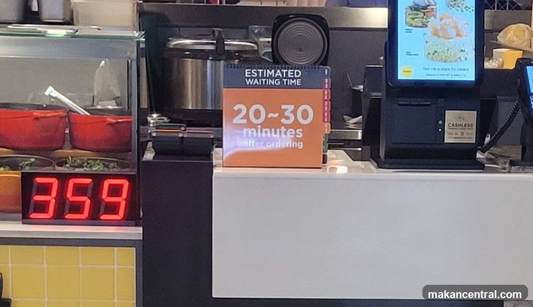 Restaurant Counter Area