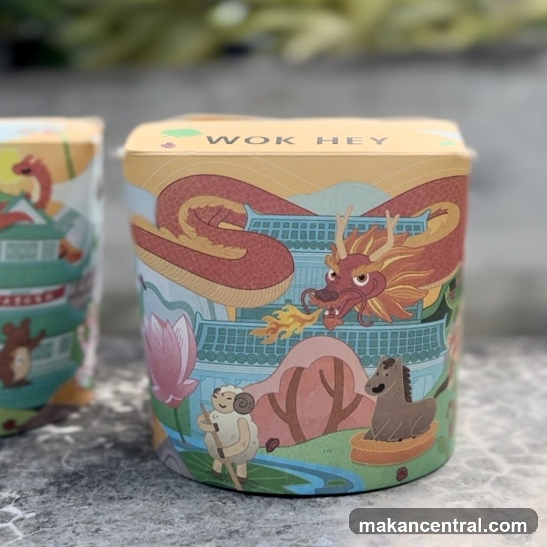 WOK HEY Product Packaging