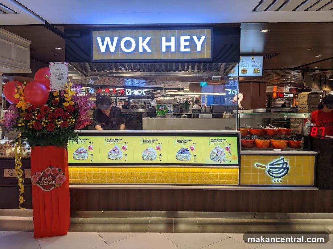 Wok Hey Food Stall Interior