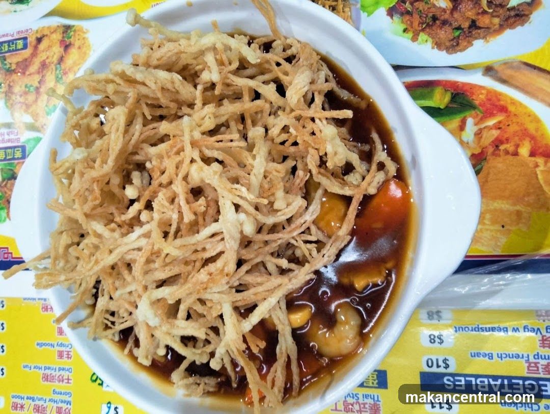 Food dish on table