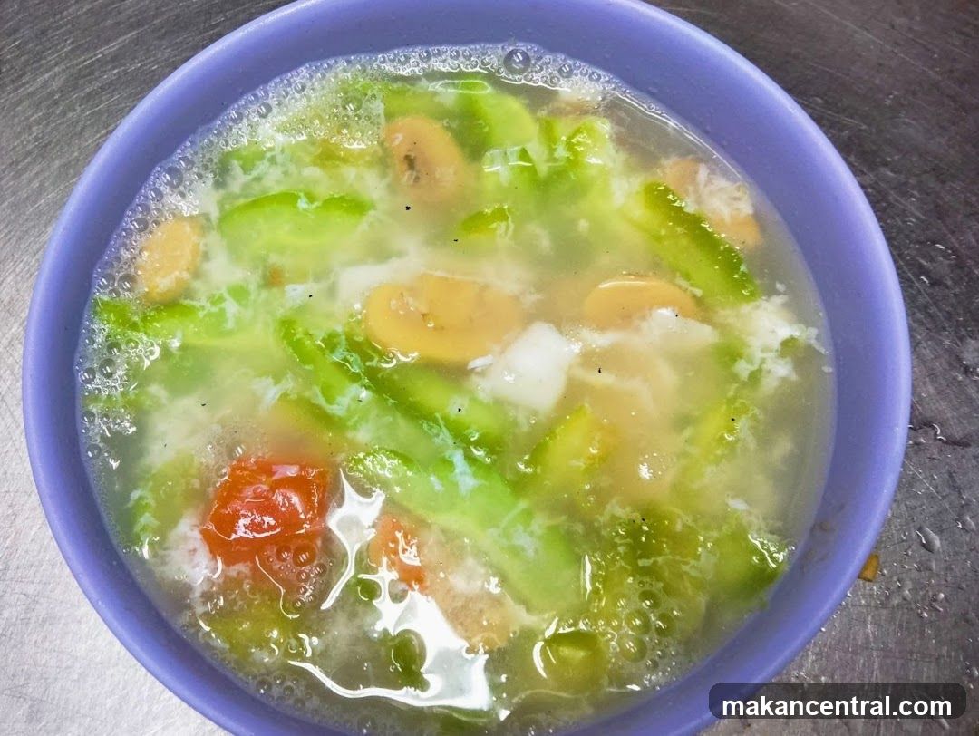 Soup in bowl