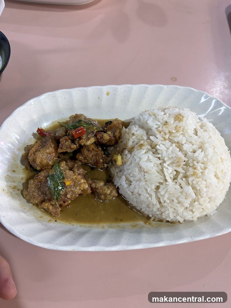Food served on a plate