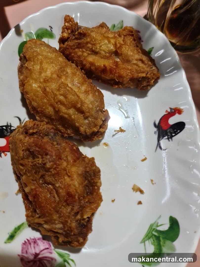 Fried Chicken on Plate