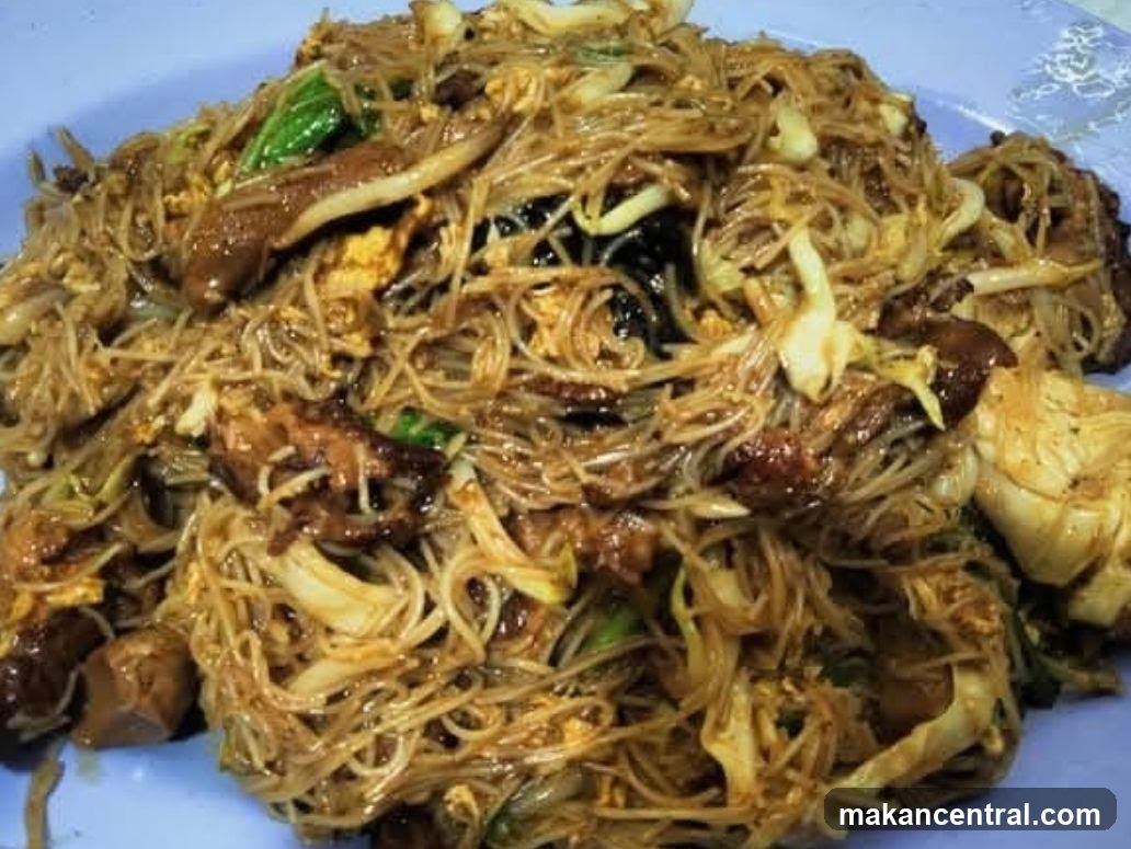 Cooked Noodles Dish