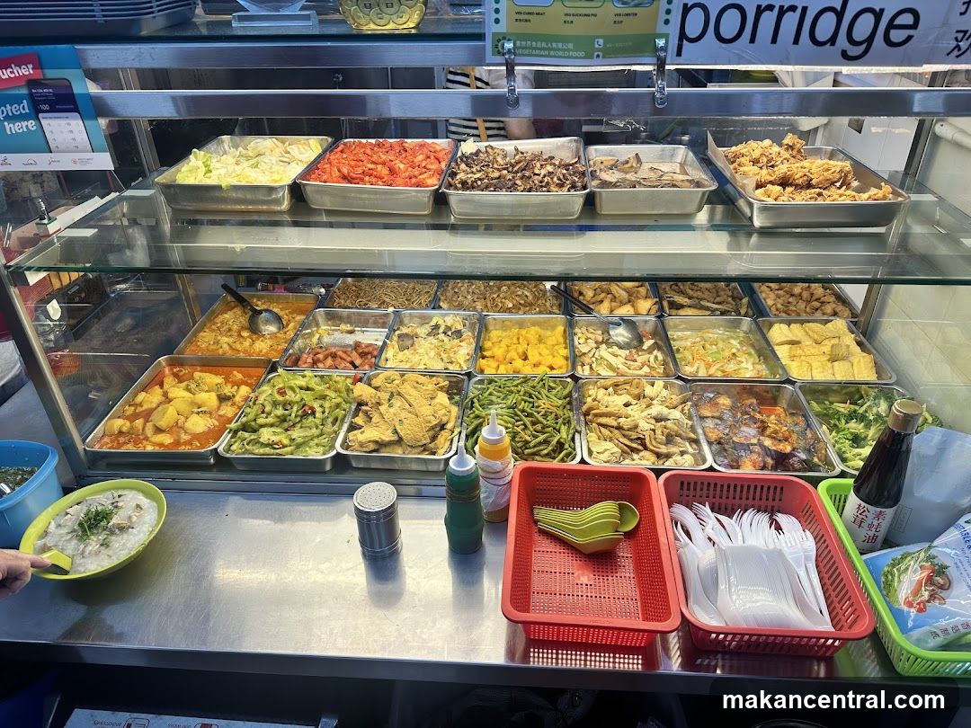 Food stall display