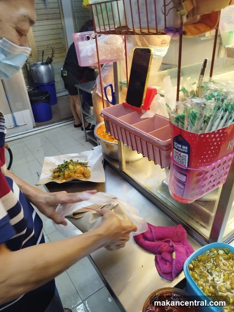 Food stall interior