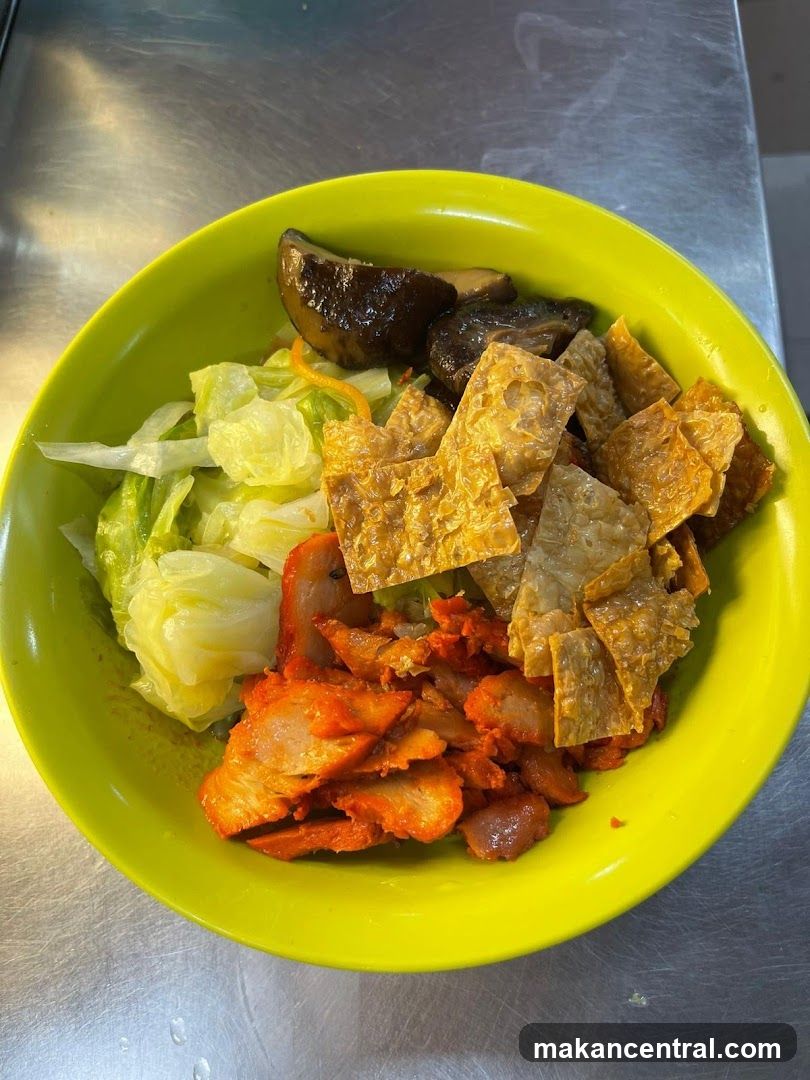 Food in a bowl