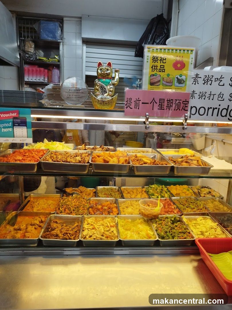 Food stall interior