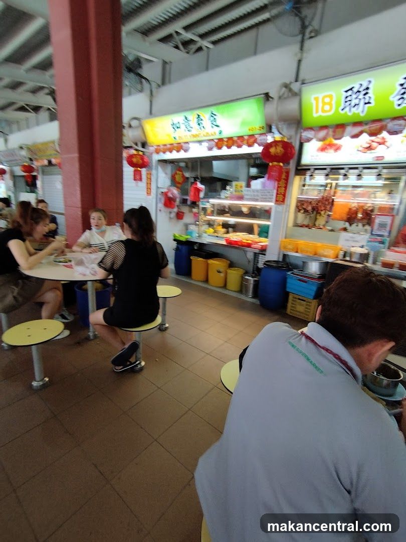 Food court interior