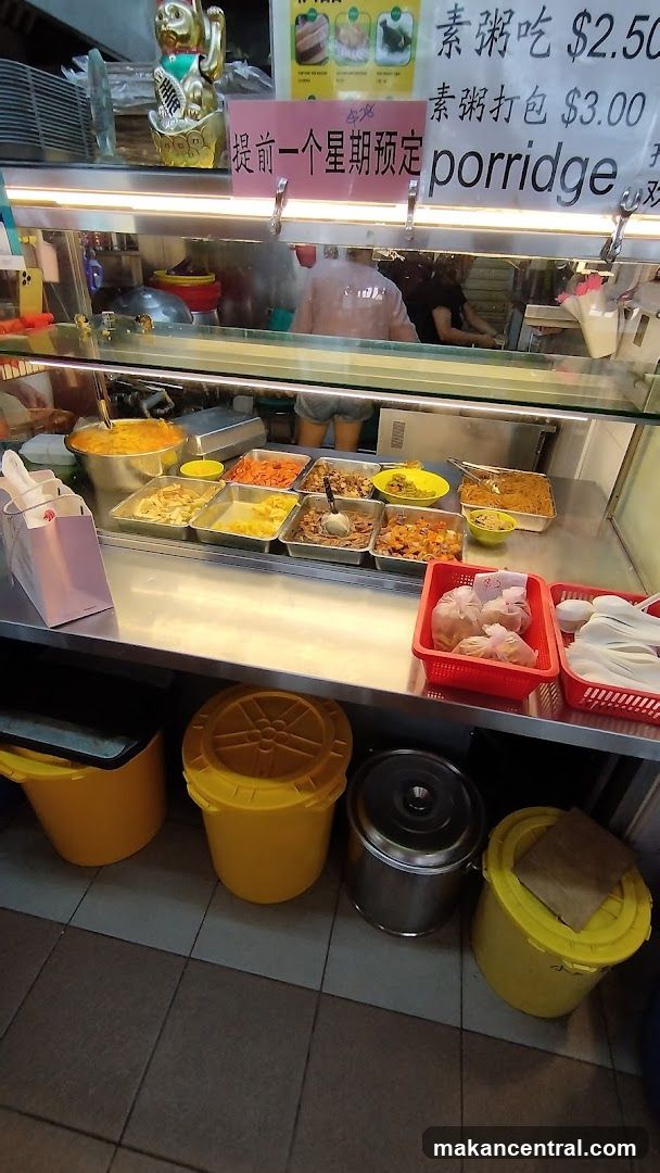 Food stall interior