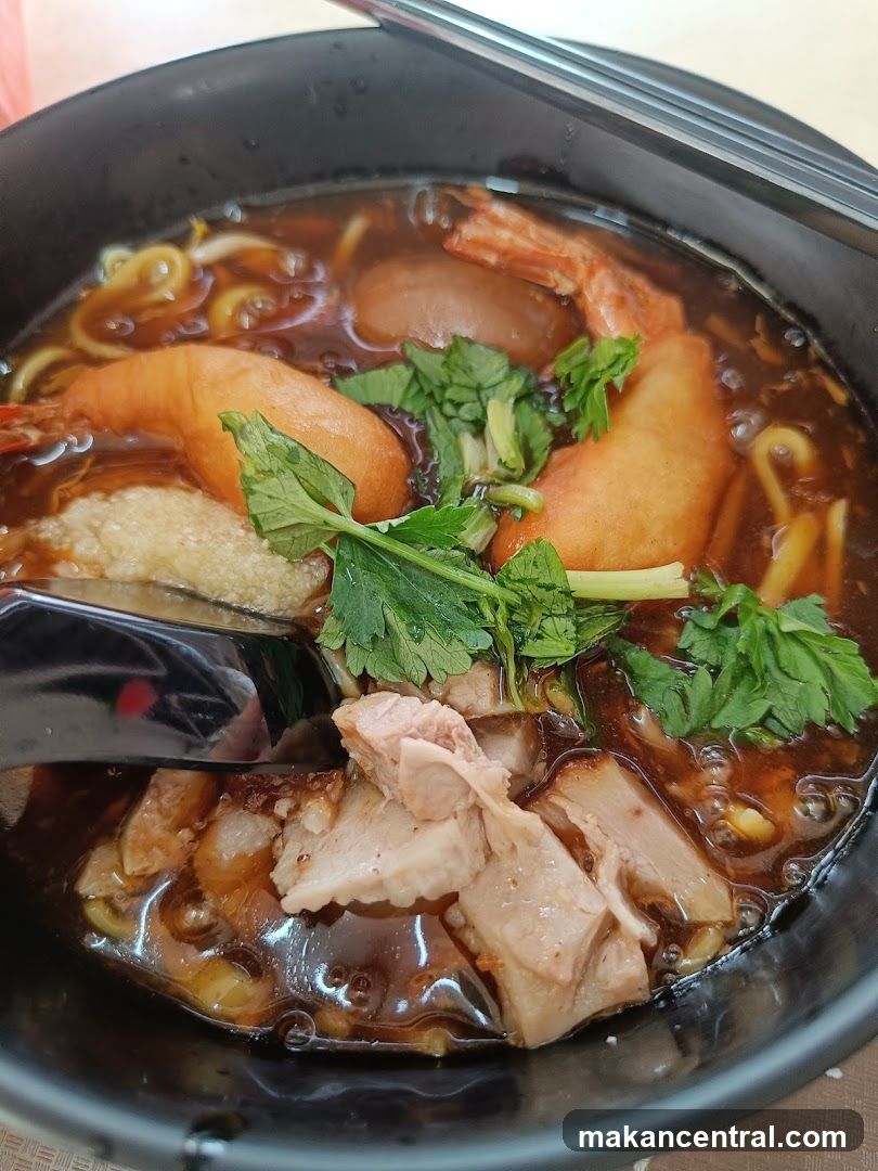 Close-up of a bowl of soup