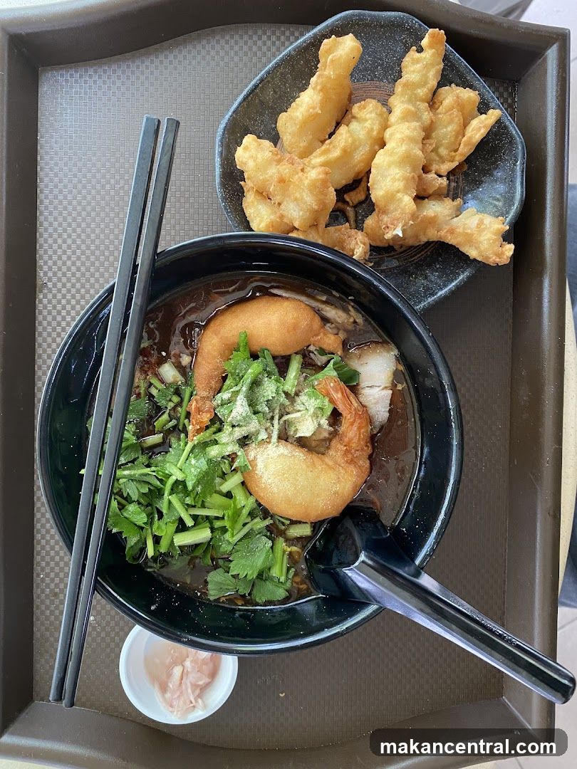 Food served on tray