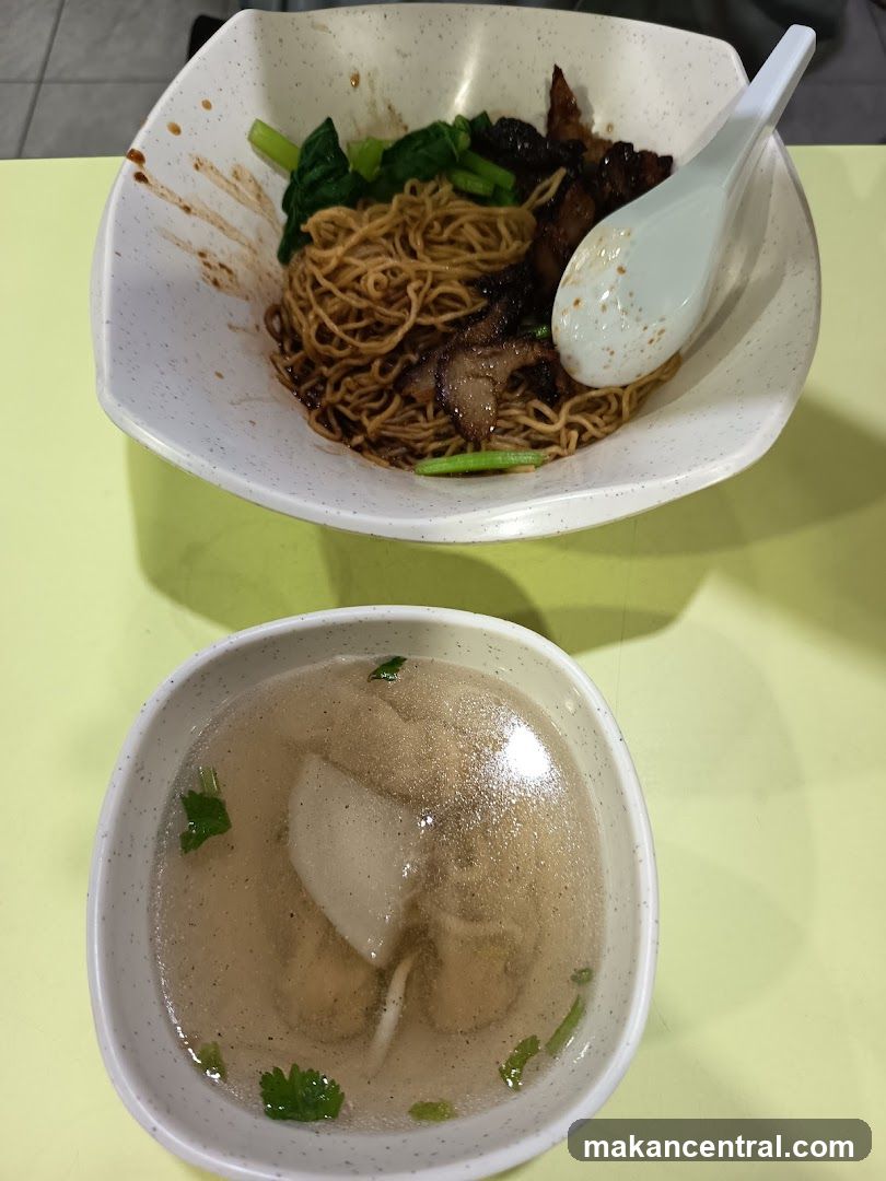 Food on table