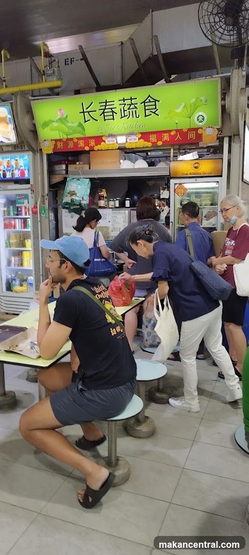 Food stall interior