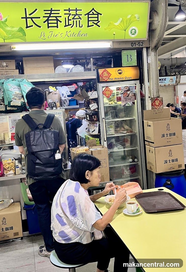 Li Jie's Kitchen stall interior