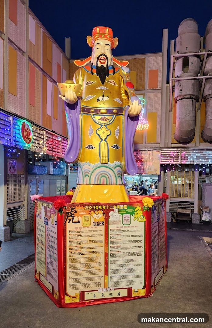 Tiger Year Statue Display