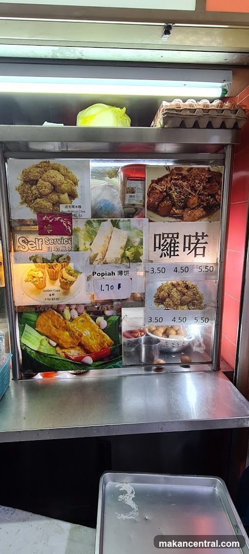 Food stall display
