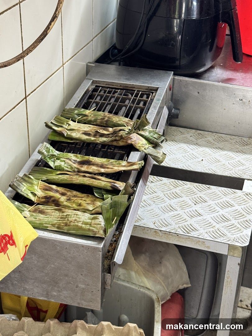 Grilled Food Preparation Area