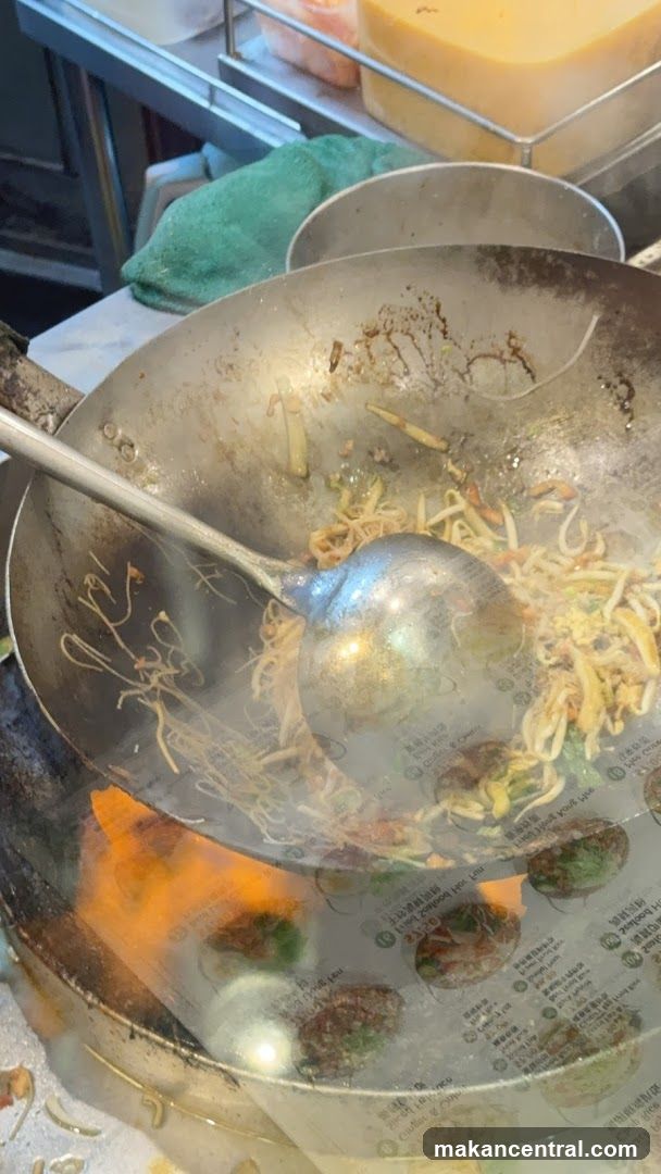 Wok Cooking Scene