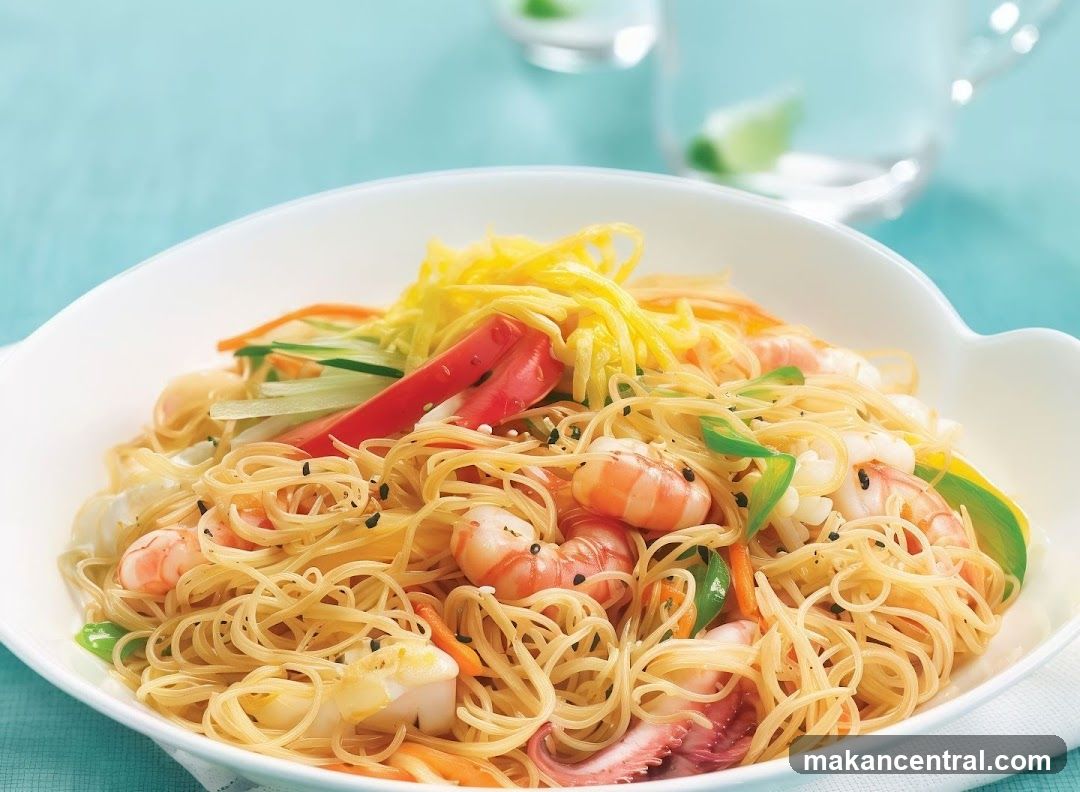 Noodles with Seafood
