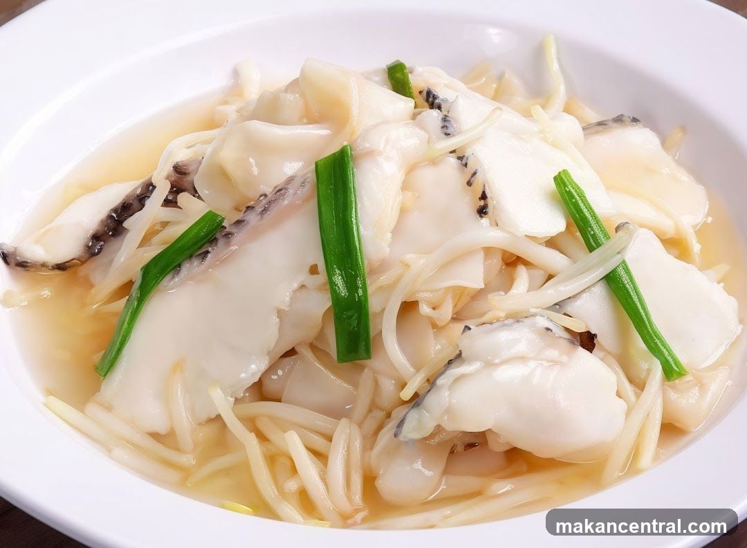 Fish and Bean Sprout Dish