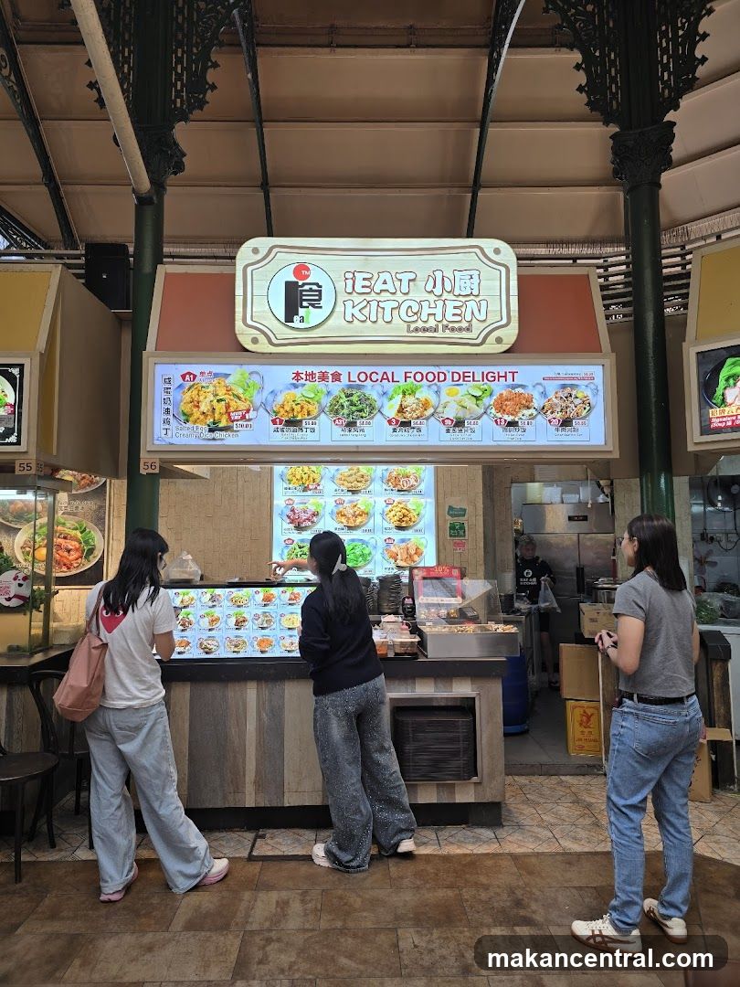 iEAT Kitchen Local Food stall