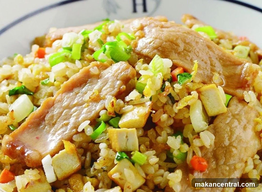 Fried Rice with Pork and Tofu