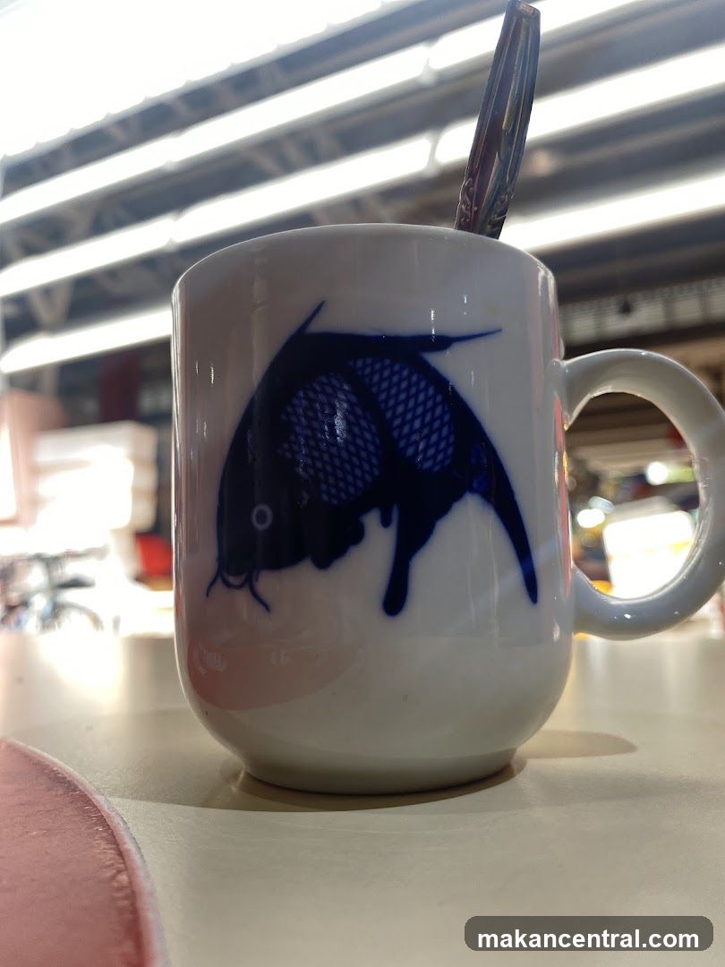 Cup with Fish Design