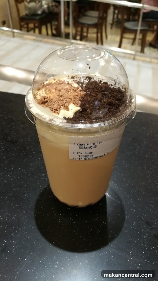 Cake Milk Tea Drink