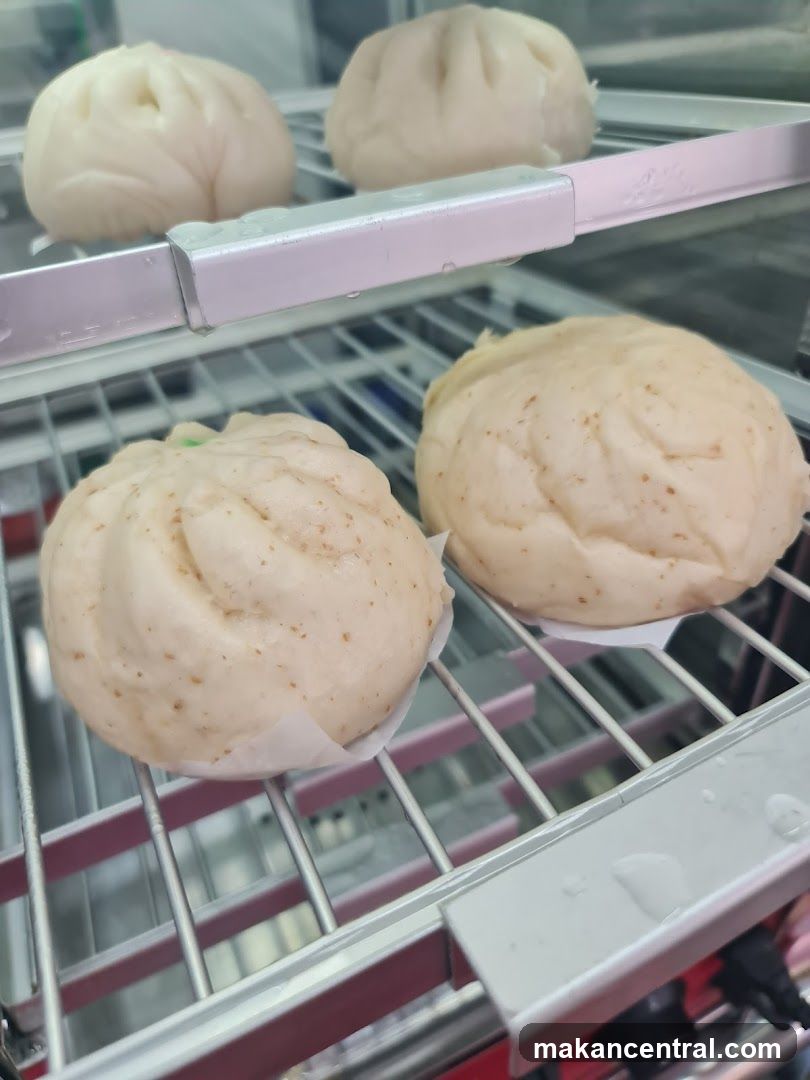 Baozi in display case